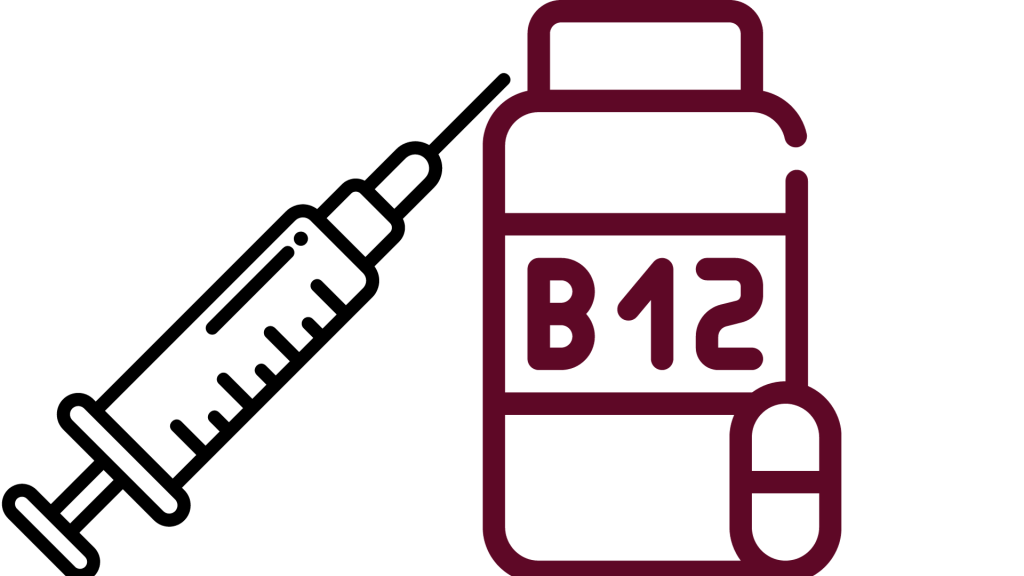 B12 Injection icon - A representation of the revitalizing B12 Injection therapy offered at Shamy Beauty and Aesthetics.
